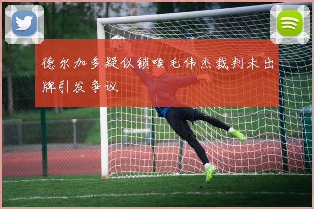 德尔加多疑似锁喉毛伟杰裁判未出牌引发争议